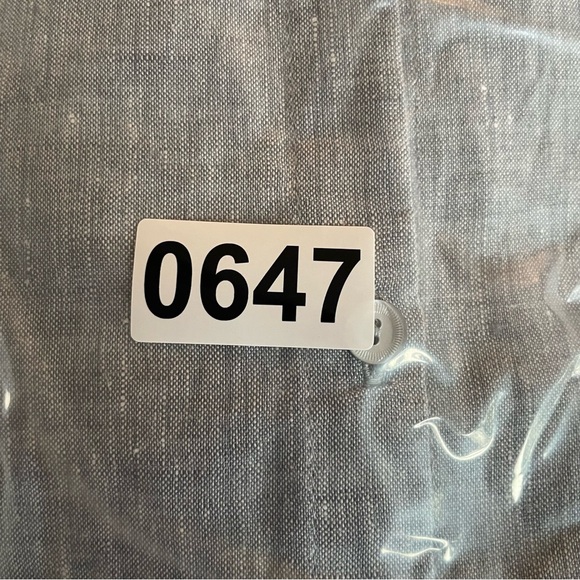 Eileen Fisher 100% linen gray button down shirt organic 20647 - Picture 9 of 9